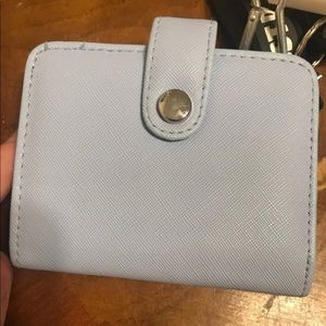 Light blue wallet